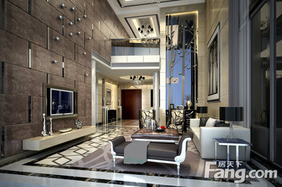 歐式奢華小戶型 廣州住宅室內(nèi)裝飾裝修設計效果圖解析